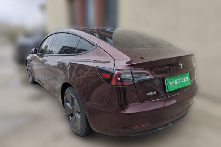 Used Tesla Model 3 2022 Rear-Wheel-Drive Version Rear Left 45 Deg