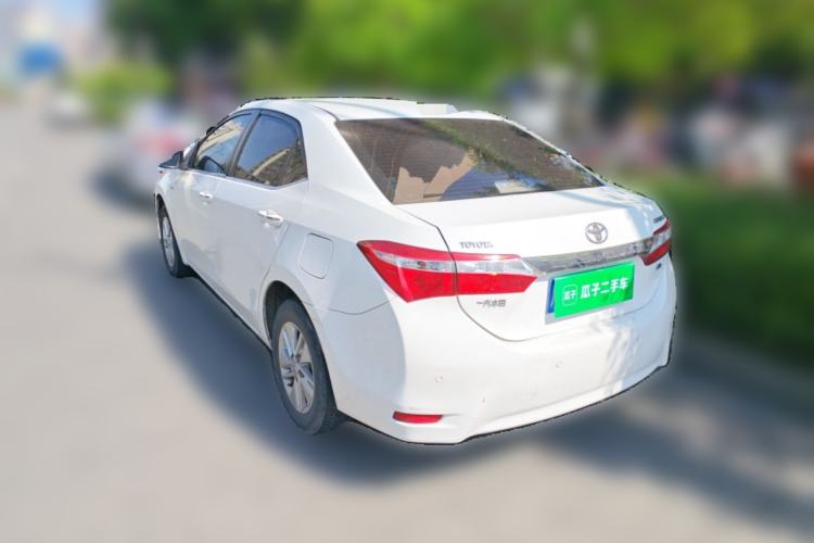 Used Toyota Corolla 2017 Revised Version 1.6L Manual GL Rear Left 45 Deg