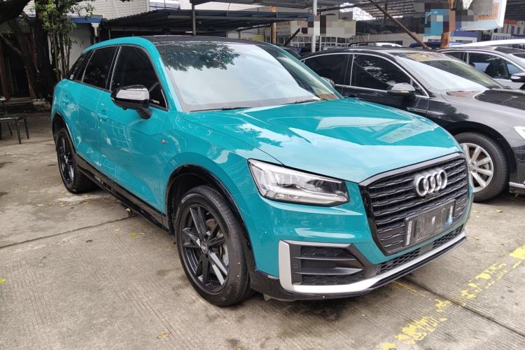 Used Audi Q2L 2020 35 TFSI Ambition Dynamic Edition Front Right 45 Deg