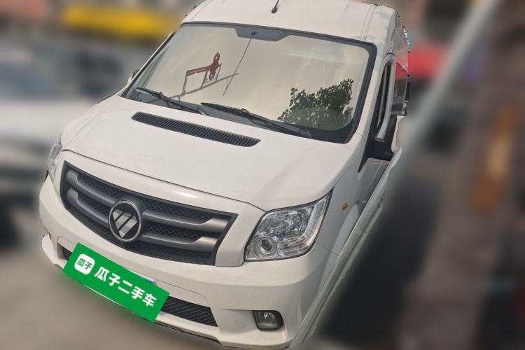 Used Foton Toano 2024 Small Passenger Comfort Version Cummins 2.8T Manual Transmission Long Wheelbase Mid-Roof Design Rear Single Tire 9-Seater