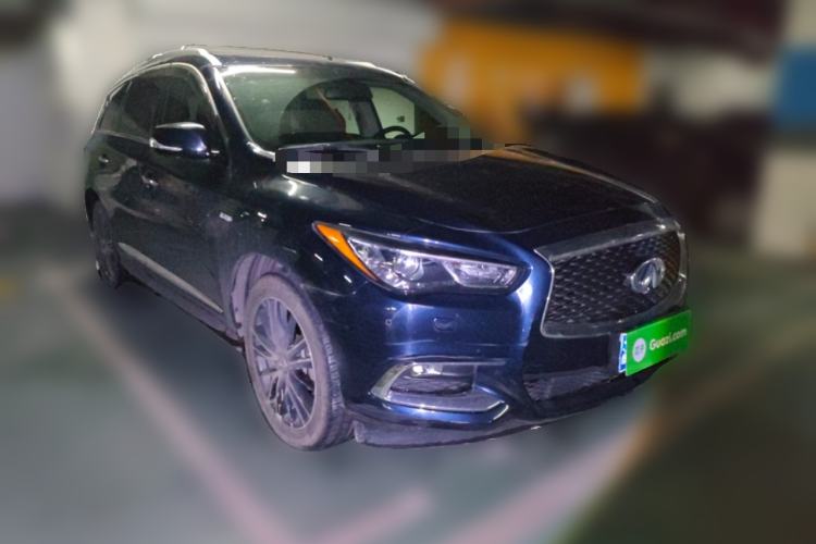 Used Infiniti QX60 2018 2.5 S/C Hybrid Two-Wheel-Drive Champion Family Edition Front Right 45 Deg