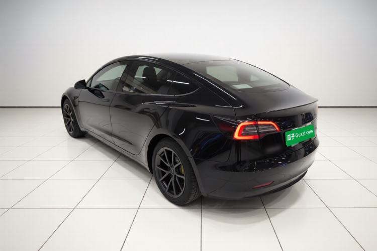 Used Tesla Model 3 2021 Standard Range Rear-Drive Upgraded Version Rear Left 45 Deg