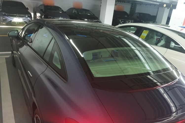 Used Mercedes-Benz EQE 2022 350 First Edition Special Version Rear Left 45 Deg