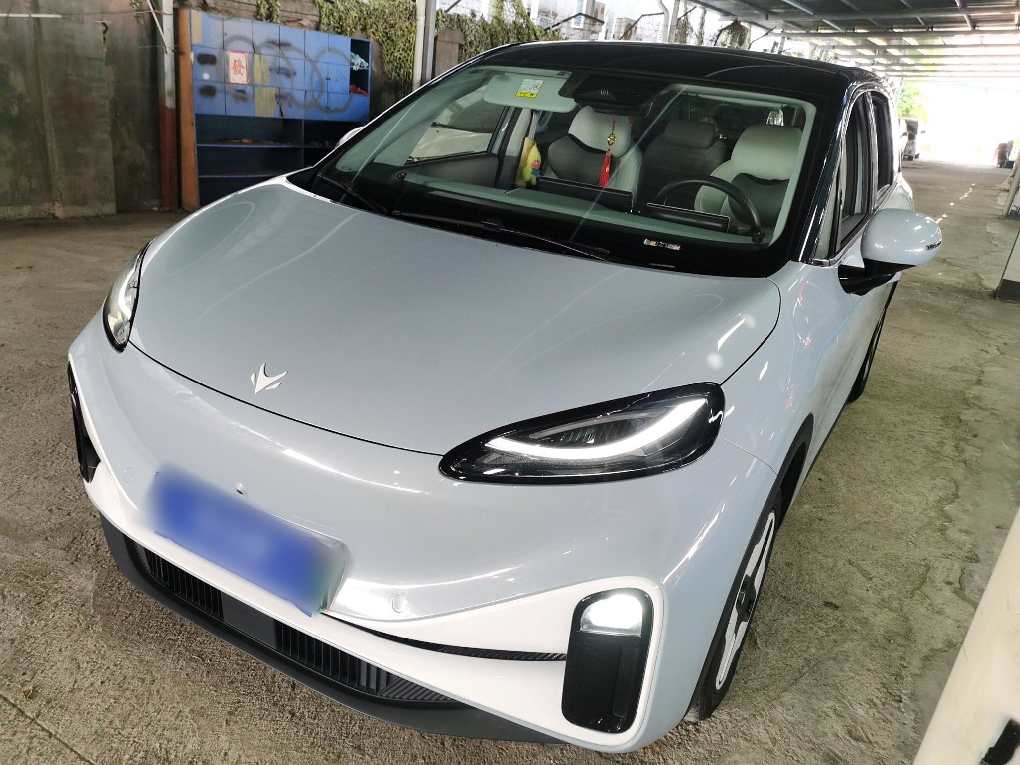 تحت مقدمة السيارة