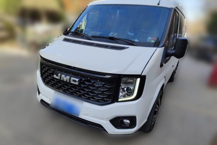 Used JMC Fushun 2023 2.0T Manual Short-Wheelbase Low-Roof Commercial Multi-Purpose Passenger Vehicle 6 Seats with Dual-Opening Tailgate
