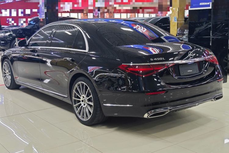 Used Mercedes-Benz S-Class 2023 S 400 L Business Model Rear Left 45 Deg