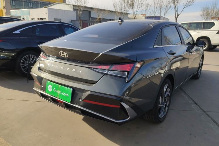 Used Hyundai Elantra 2023 1.5L CVT GLX Elite Edition Rear Right 45 Deg