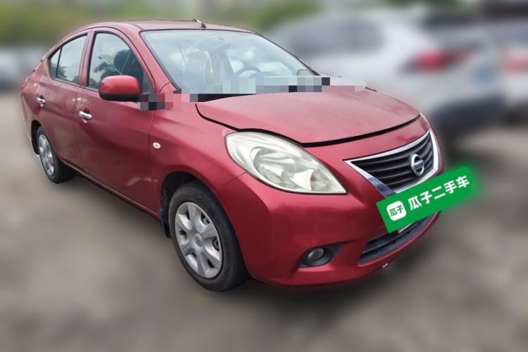 Used Nissan Sunny 2011 1.5XE CVT Comfort Edition Front Right 45 Deg