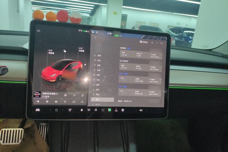 Used Tesla Model 3 2022 Rear-Wheel-Drive Version Center Console