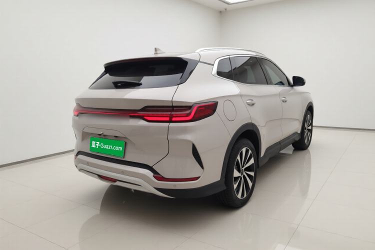 Used BYD Song PLUS New Energy 2024 HONOR Edition DM-i 71km Luxury Model Rear Right 45 Deg