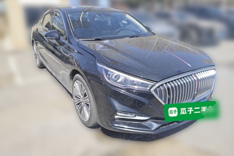 Used Hongqi H5 2022 Classic Model Facelift 1.8T Automatic Smart Connect Flagship Edition Front Right 45 Deg