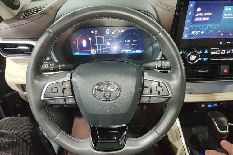 Used Toyota Highlander 2022 Dual-Engine 2.5L Four-Wheel Drive Supreme Edition 7-Seater