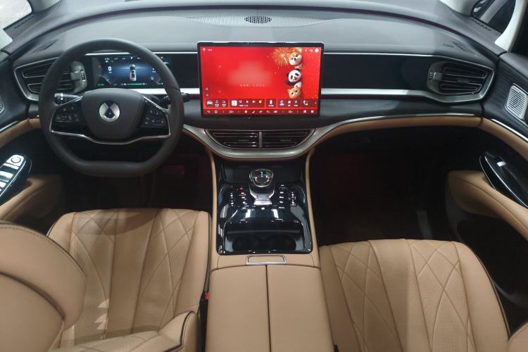 Used Denza D9 2024 EV 600 Four-Wheel-Drive Flagship Model Center Console