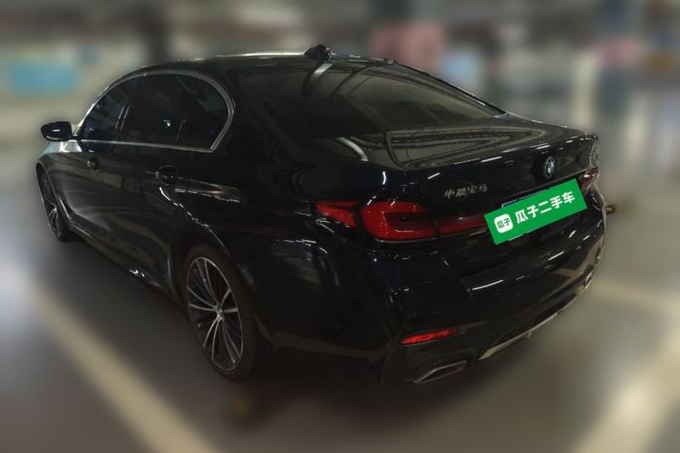 Used BMW 5 Series 2023 530Li Leading Model M Sport Package Rear Left 45 Deg