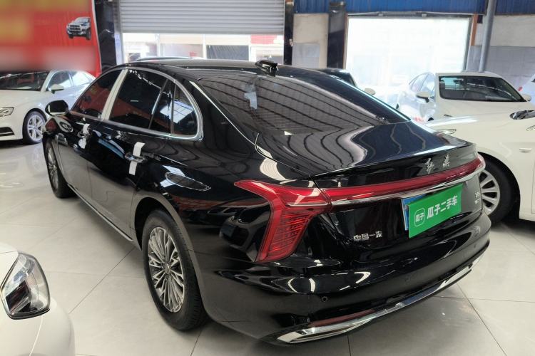 Used Hongqi H5 2025 1.5T DCT Qiyun 500 000th Unit Commemorative Edition Rear Left 45 Deg