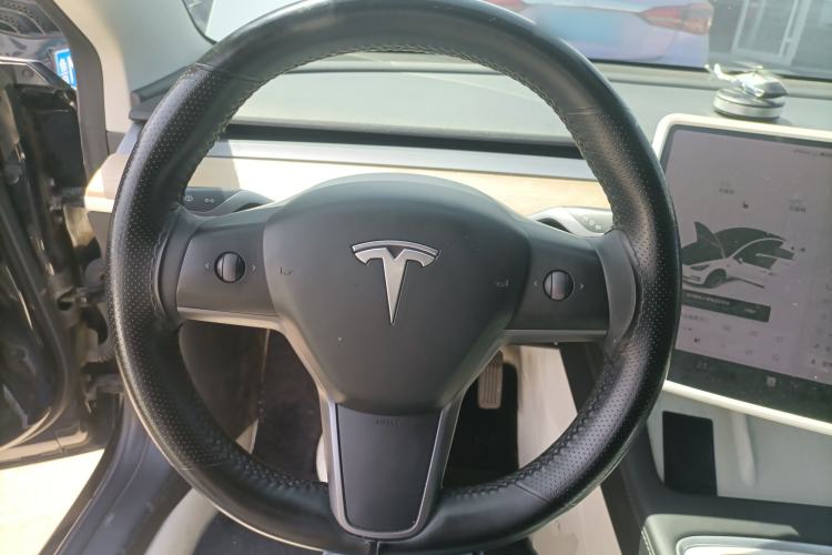 Used Tesla Model 3 2021 Revised Version Standard Range Rear-Wheel Drive Upgraded Edition 3D1 Steering Wheel