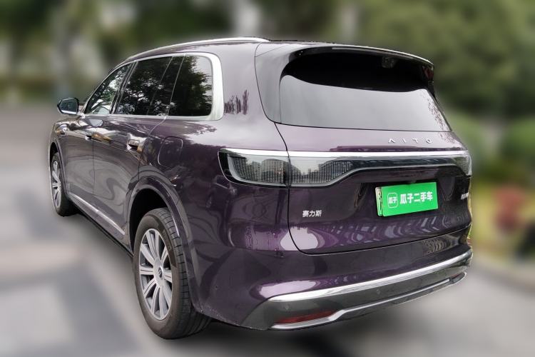 Used Hima AITO M8 2025 Model Pure Electric Max+ Five-Seat Long-Range Version Rear Left 45 Deg