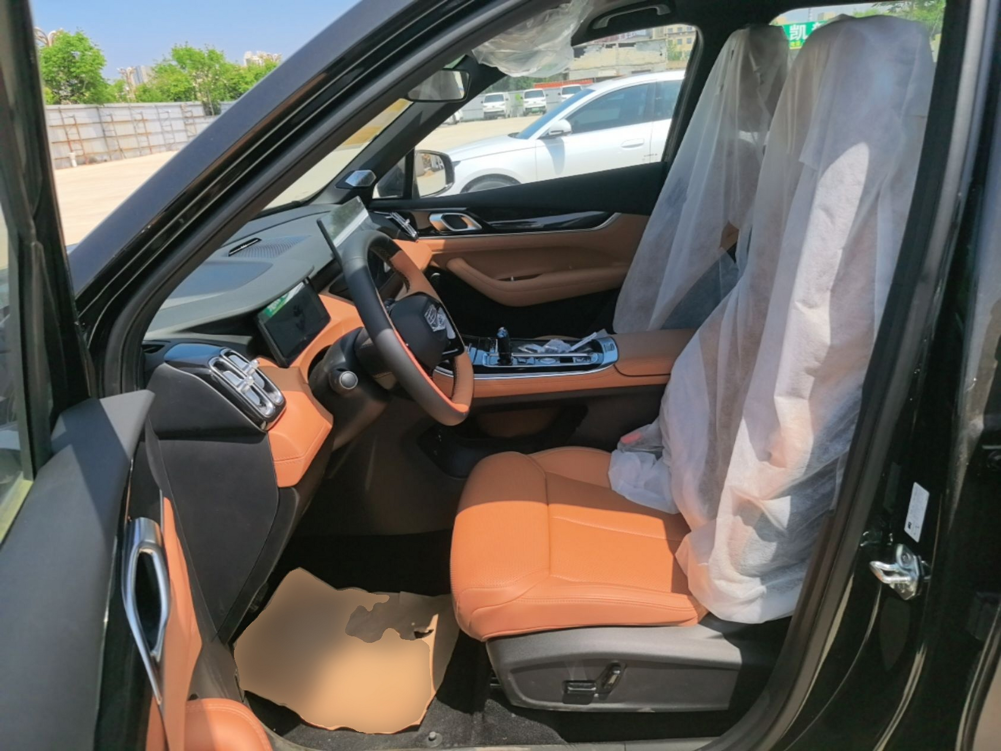 Avant de la voiture