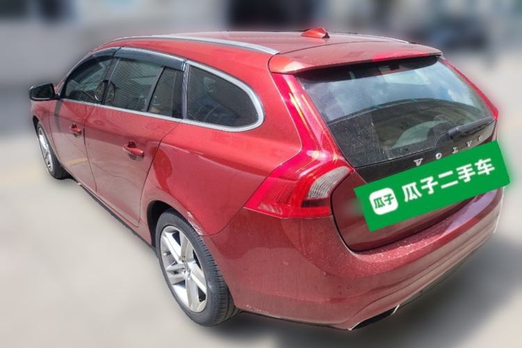 Used Volvo V60 2014 Restyled T5 Zhiya Edition Rear Left 45 Deg