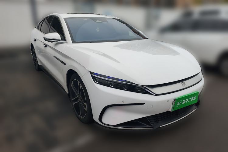 Used BYD Han 2023 EV Champion Edition 605KM Front-Drive Premium Model Front Right 45 Deg