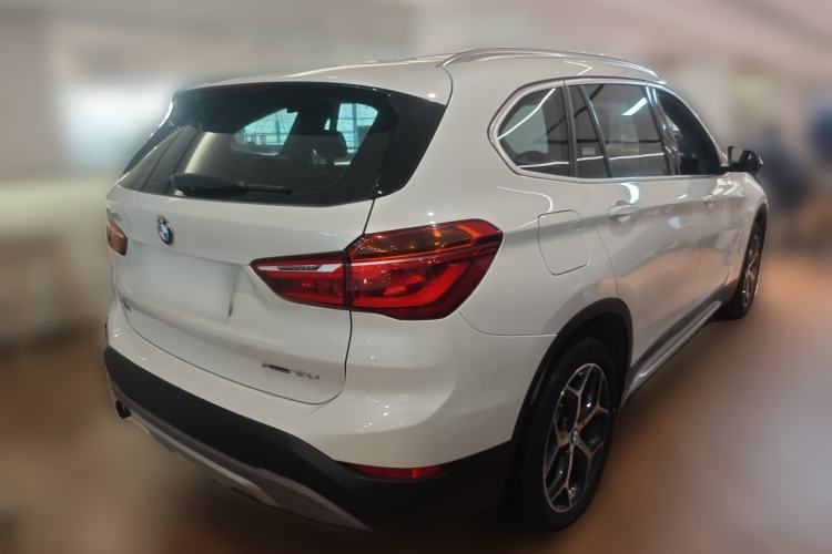 Used BMW X1 2018 sDrive18Li Luxury Model Rear Right 45 Deg