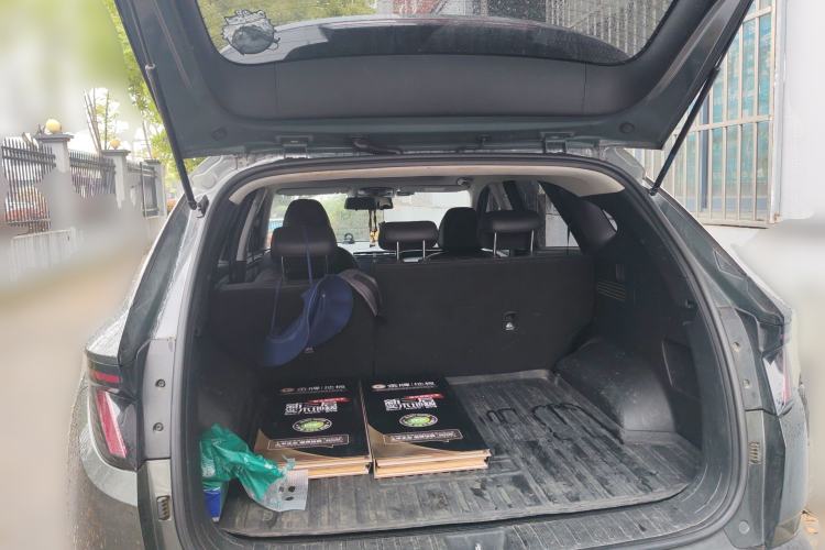 Used Hyundai Tucson 2021 Tucson L 1.5T DCT GLX Elite Edition Trunk