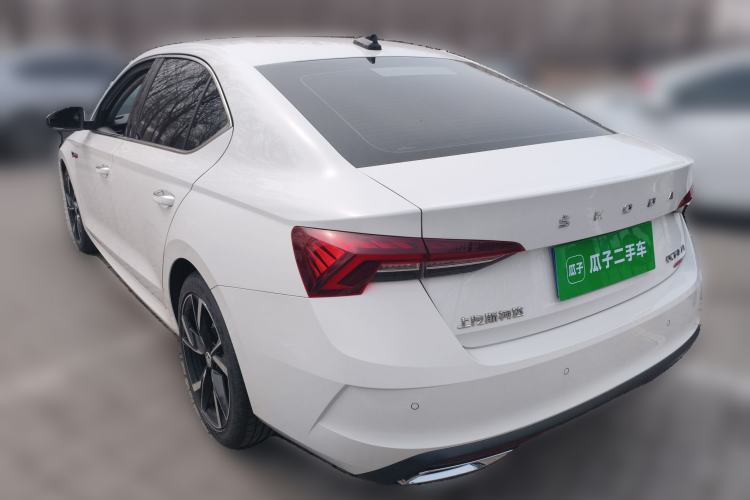 Used Skoda Octavia 2021 PRO TSI280 DSG Luxury Edition Rear Left 45 Deg