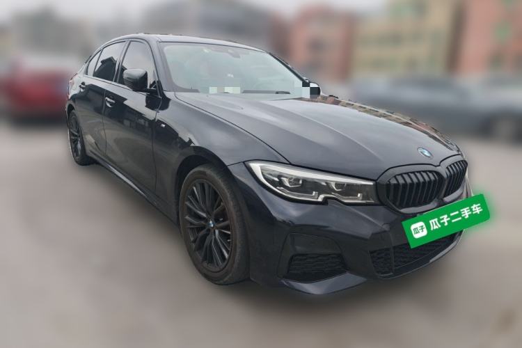 Used BMW 3 Series 2022 325Li M Sport Night Edition Package Front Right 45 Deg