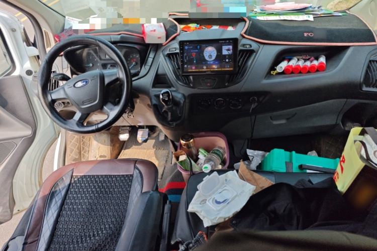 Used Ford Transit 2017 2.0T Diesel Multi-Function Commercial Vehicle Short Wheelbase Mid-Roof China V Standard