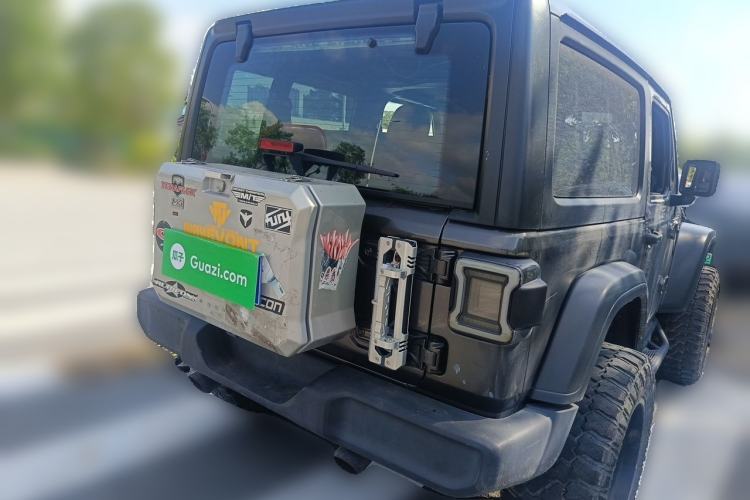 Used Jeep Wrangler 2019 2.0T Sahara Two-Door Version China VI Emission Standard Rear Right 45 Deg
