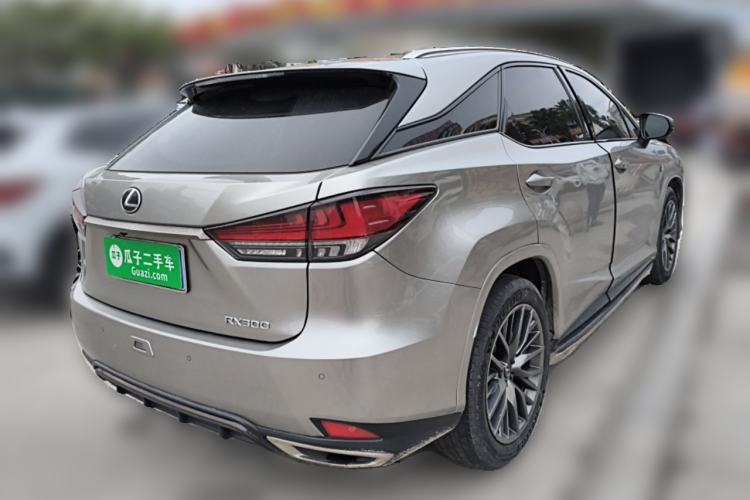 Used Lexus RX 2021 300 4x4 F SPORT Rear Right 45 Deg