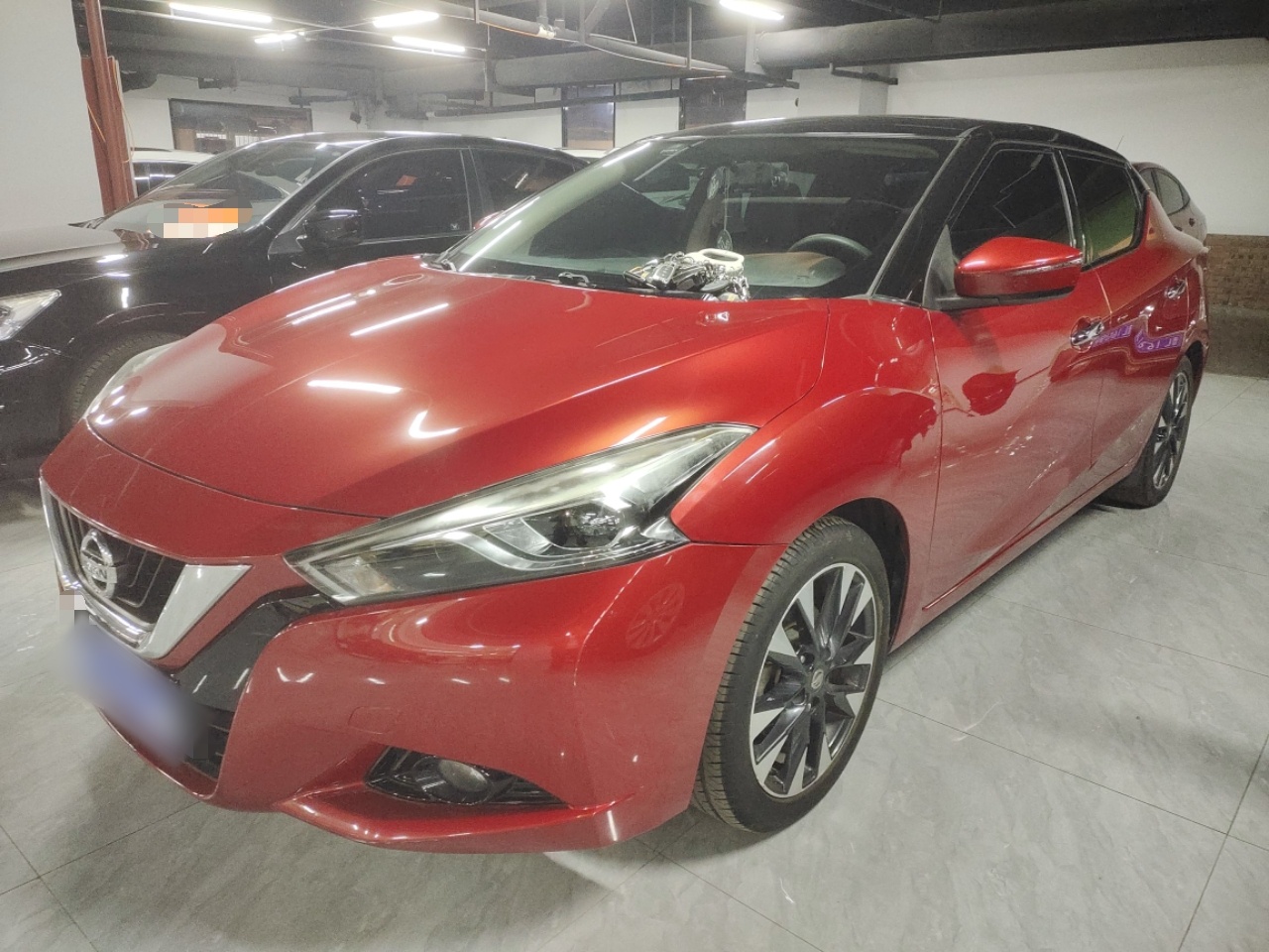 تحت مقدمة السيارة