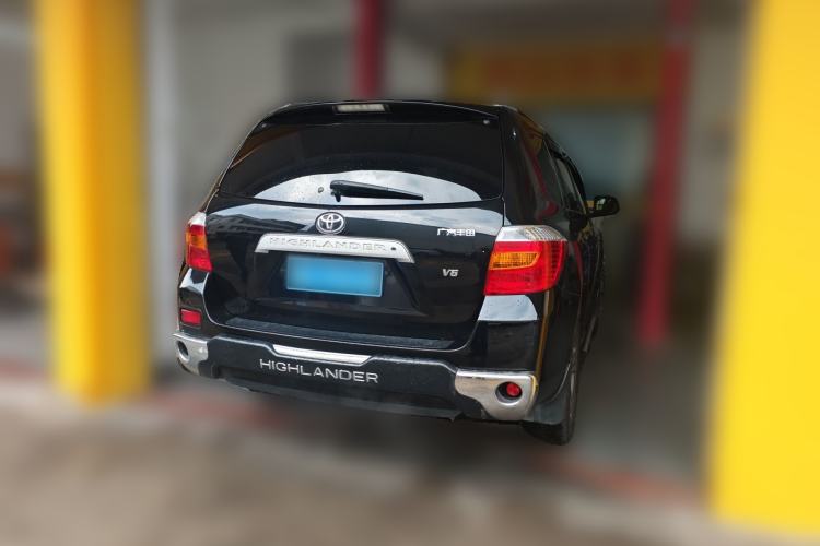 Used Toyota Highlander 2009 3.5L 4x4 7-Seater Supreme Edition Rear Right 45 Deg