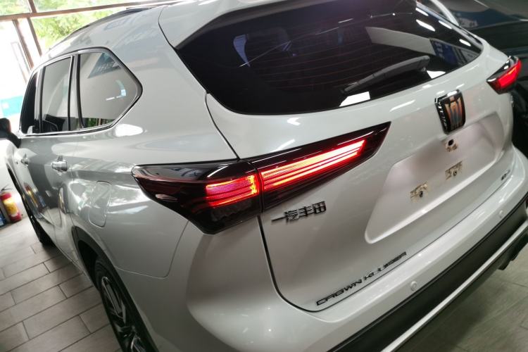 Used Toyota Crown Kluger 2023 2.5L HEV Four-Wheel Drive Luxury Edition Rear Left 45 Deg