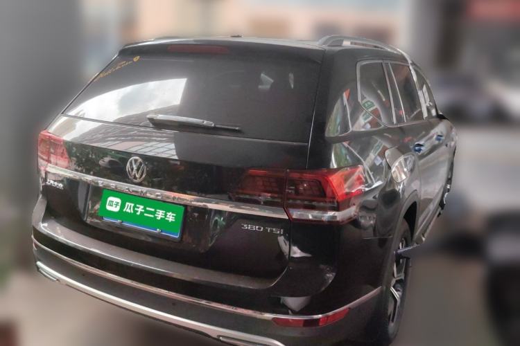 Used Volkswagen Teramont 2017 380TSI Four-Wheel Drive Luxury Edition Rear Right 45 Deg