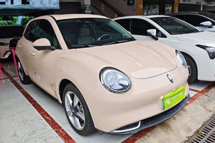 Used ORA Good Cat 2023 401 km Standard Range Premium Version Lithium Iron Phosphate Front Right 45 Deg