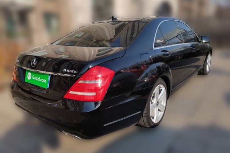 Used Mercedes-Benz S-Class 2010 S 350 L 4MATIC Rear Right 45 Deg