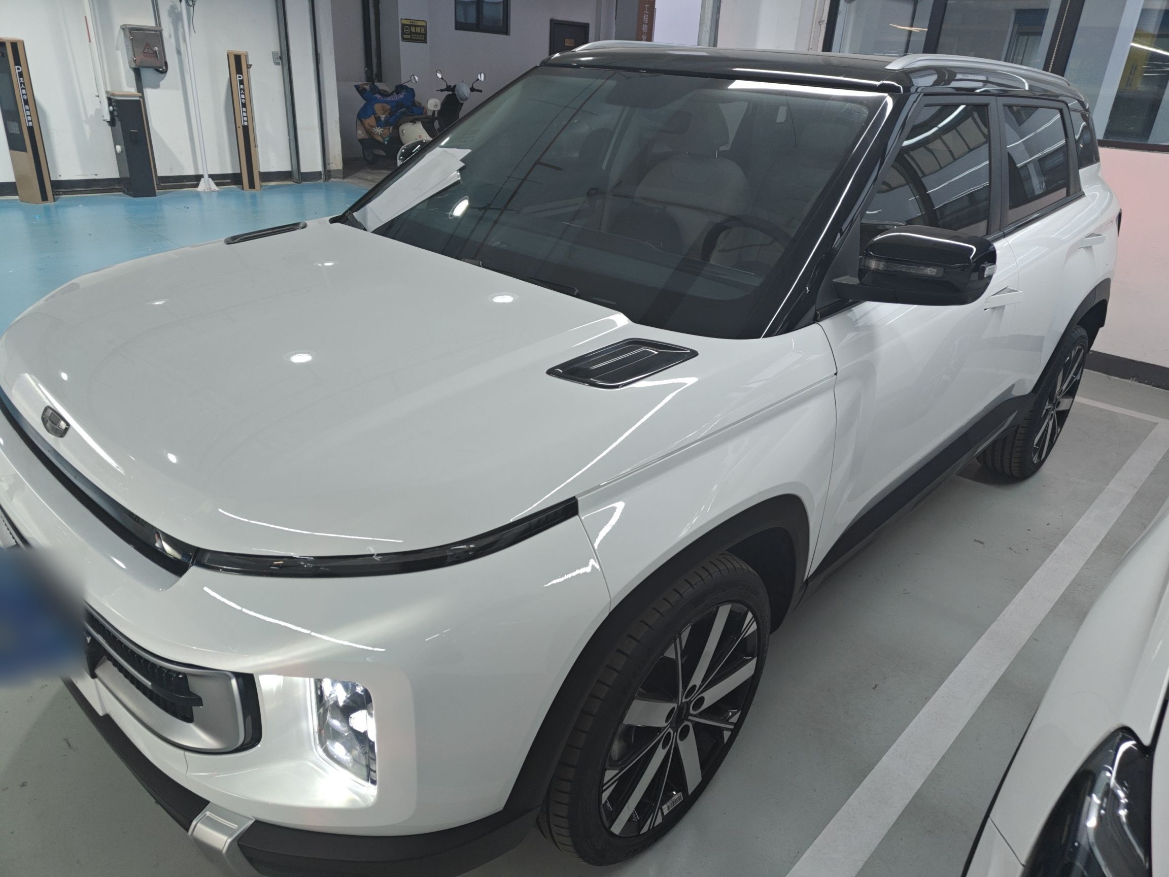 تحت مقدمة السيارة