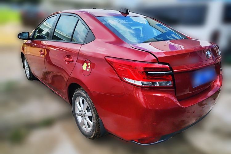 Used Toyota YARiS L Zhi Xiang 2017 1.5E CVT Dynamic Edition Rear Left 45 Deg