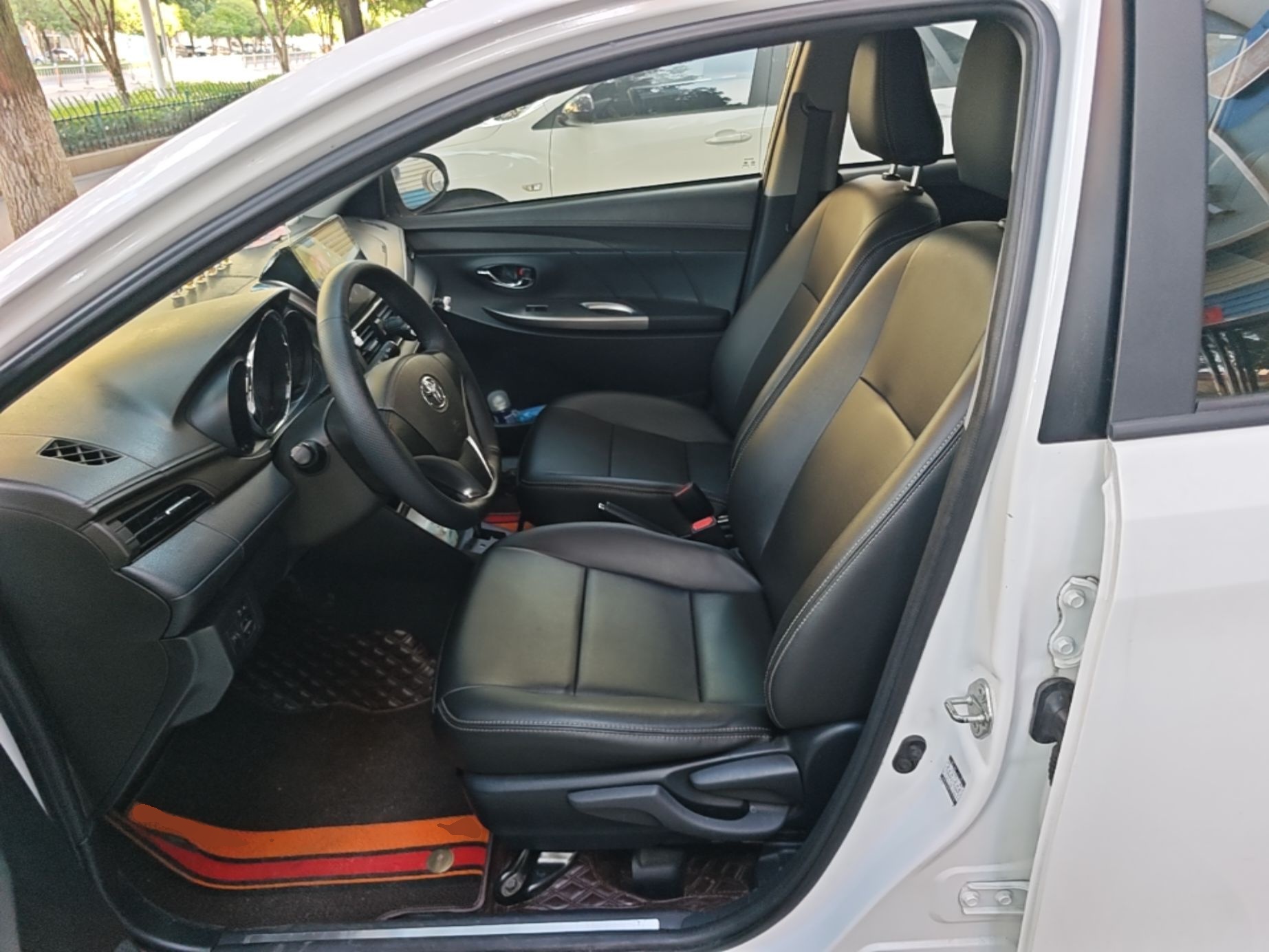 Avant de la voiture