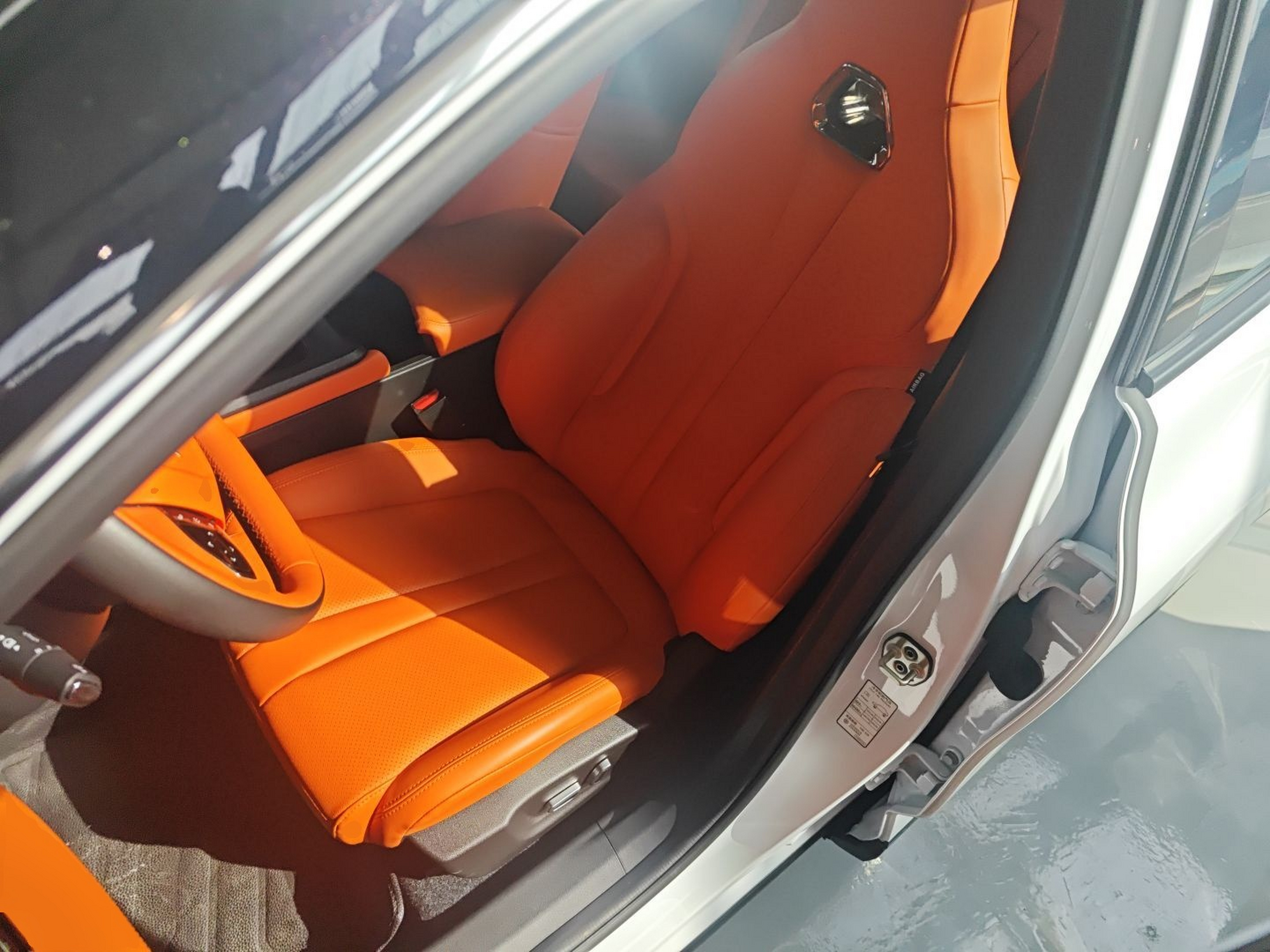 Avant de la voiture