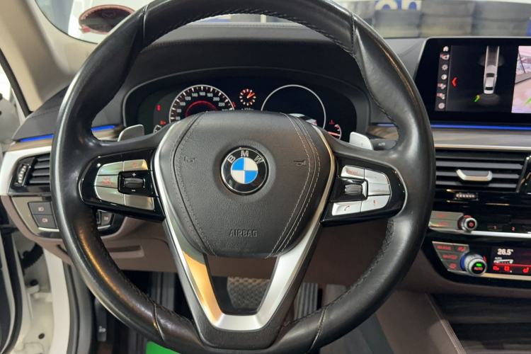 Used BMW 5 Series 2019 530Li xDrive Luxury Package Steering Wheel
