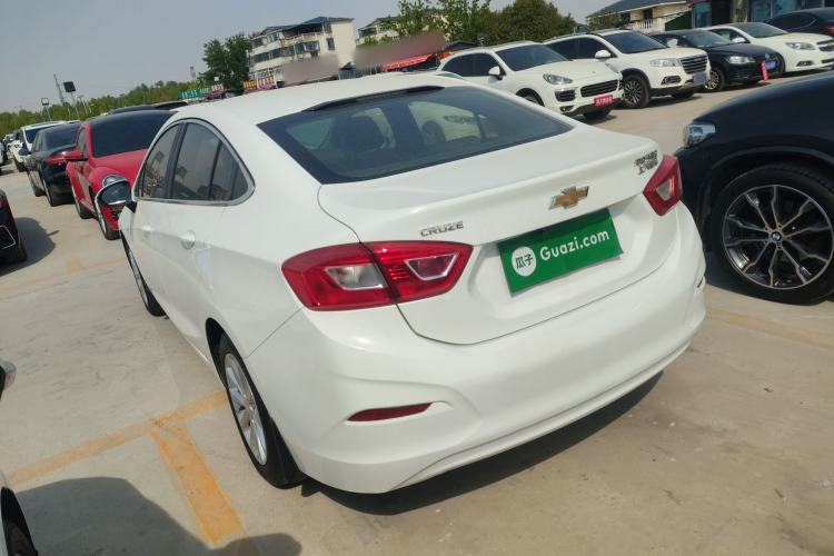 Used Chevrolet Cruze 2017 1.5L Automatic Pioneer Sunroof Edition Rear Left 45 Deg