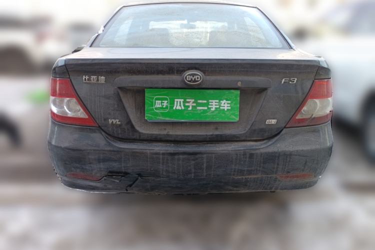 Used BYD F3 2012 Energy-Saving Model 1.5L Manual Comfort Version Rear