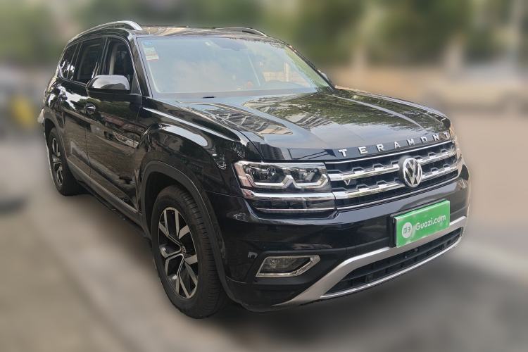 Used Volkswagen Teramont 2017 380TSI Four-Wheel Drive Luxury Edition Front Right 45 Deg