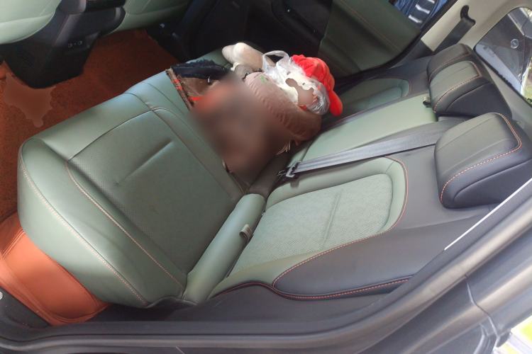 Used iCAR 03 2024 472km Four-Wheel Drive Long-Range Smart Enjoyment Version Left Rear Seat