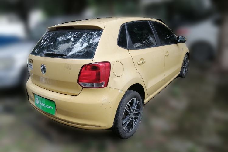 Used Volkswagen Polo 2011 1.4L Manual ZhiLe Edition Rear Right 45 Deg
