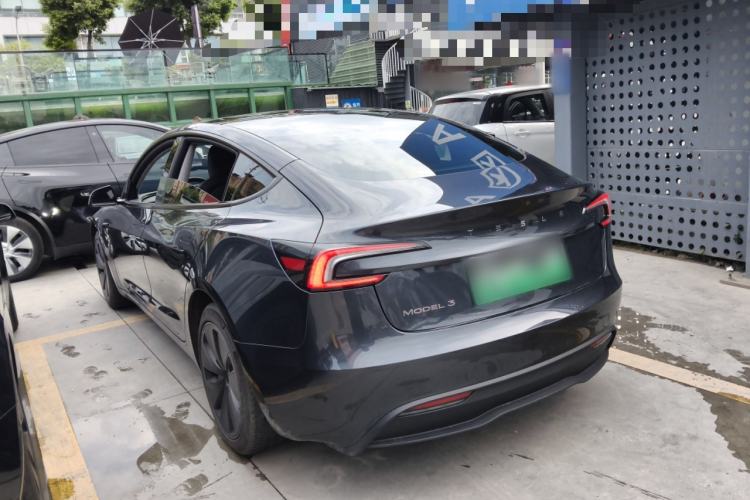 Used Tesla Model 3 2023 Rear-Wheel-Drive Version Rear Left 45 Deg