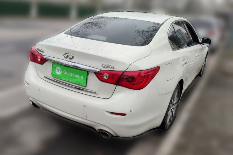 Used Infiniti Q50L 2016 2.0T Enjoyment Edition Rear Right 45 Deg