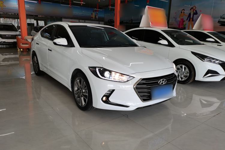 Used Hyundai Elantra (6th Generation / Lingdong) 2016 1.6L Automatic ZhiXuan – Elite Version Front Right 45 Deg